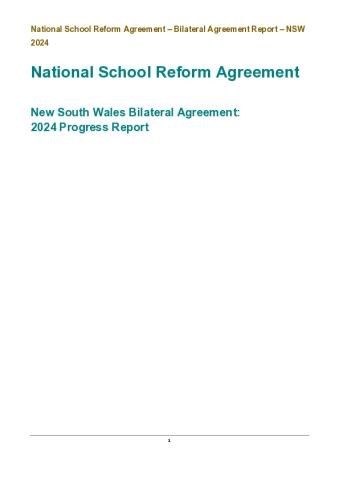 New South Wales Bilateral Agreement - 2024 Progress Report.pdf