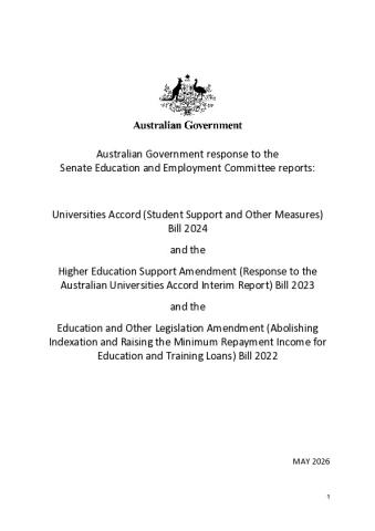 Attachment A - Australian Government response to recommendations in Senate Committee reports.pdf