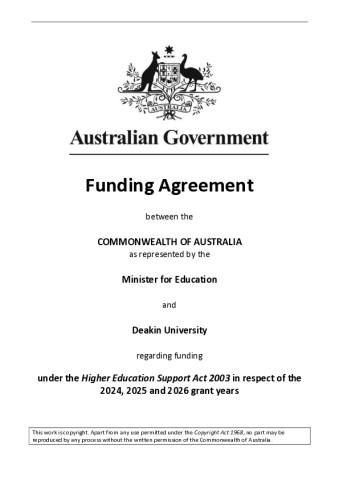 Deakin University - 2024-2026 CGS Funding Agreement.pdf