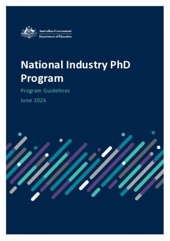 National Industry PhD Program Guidelines - June 2026.pdf