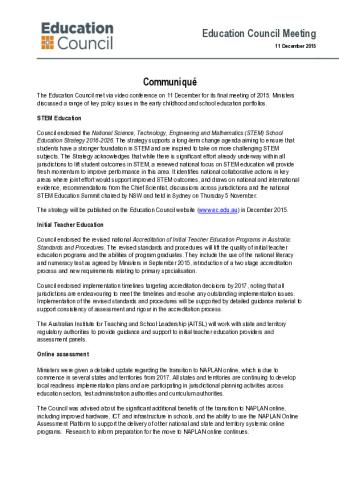 Education Council Communique - 11 December 2015.pdf