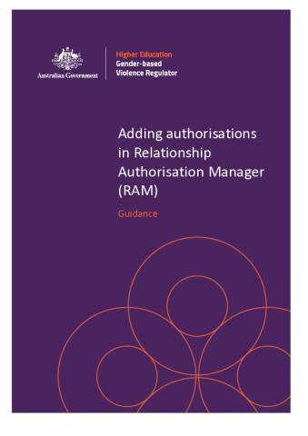 Adding Authorisation in RAM - Guidance.pdf