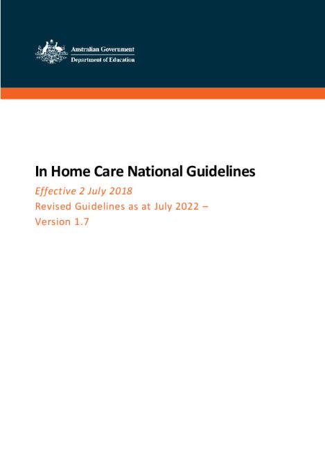 In Home Care National Guidelines.pdf