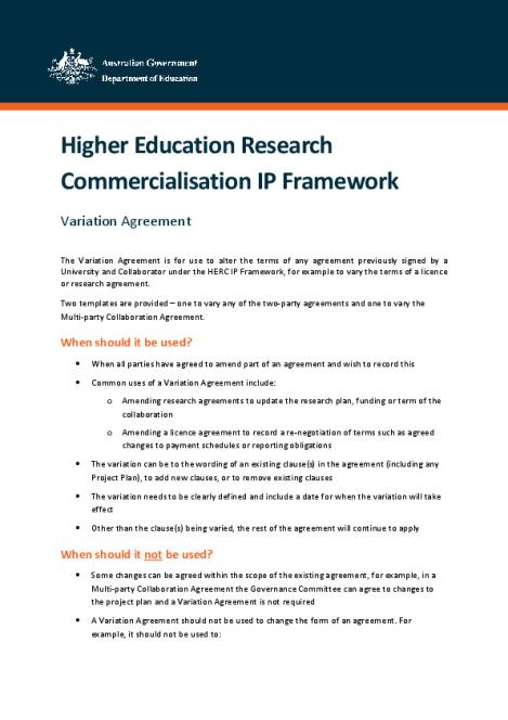HERC IP Framework - Variation Agreement Pack.pdf