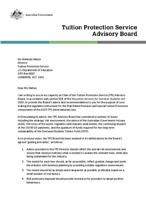 Letter of Draft Board Advice to Director on 2023 International Levy.pdf
