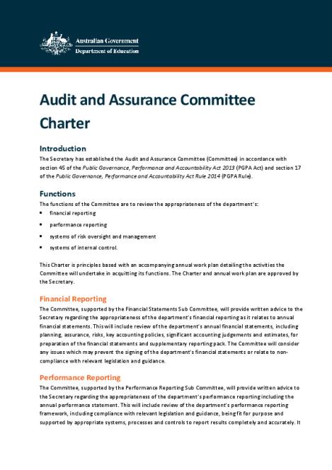 Audit and Assurance Committee Charter 2022.pdf