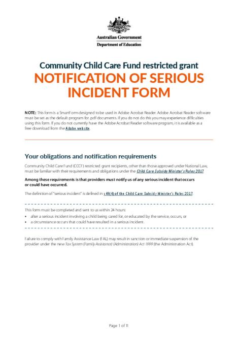 CCCF restricted serious incident notification form.pdf