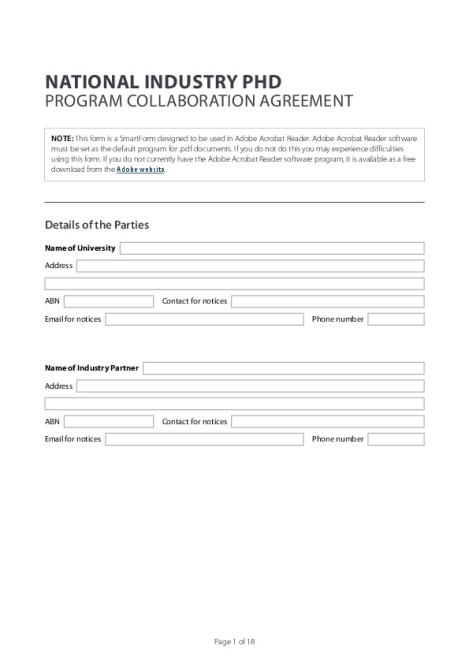 National Industry PhD Collaboration Agreement Form - Accessible.pdf