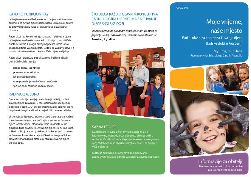 my_time_our_place_framework_for_school_age_care_in_australia_information_for_families_croatian.pdf
