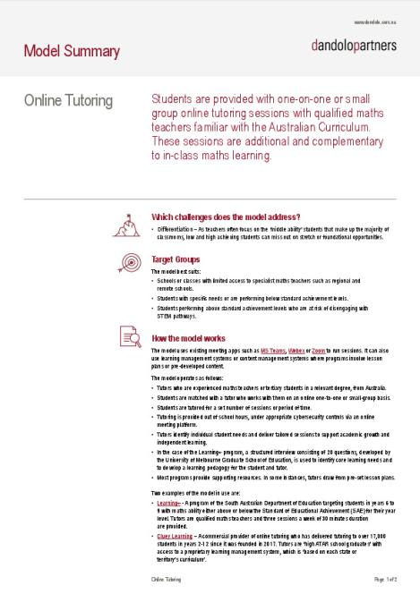 Best Practice Model 4 - Online Tutoring.pdf