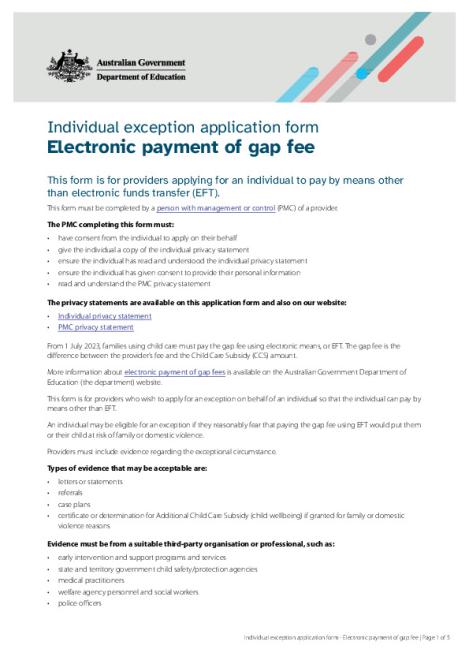 2897 Individual exception application form_Electronic payment of gap fee_Form_02_ACC.pdf