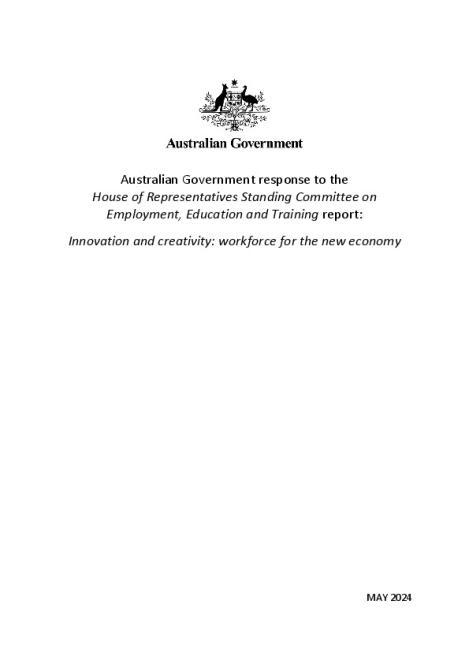 AGR - Inquiry into innovation and creativity workforce for the new economy.pdf