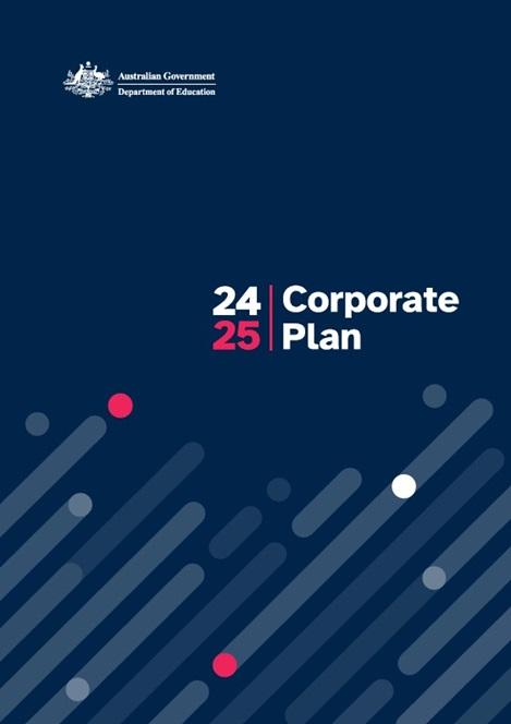 Corporate plan 2024-25 Cover