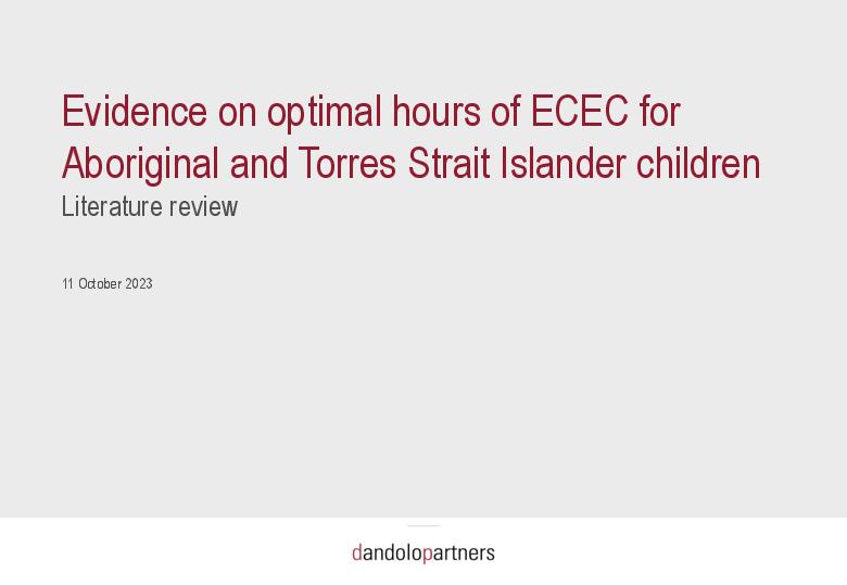 Evidence review on optimal hours of ECEC for Aboriginal and Torres Strait Islander children.pdf
