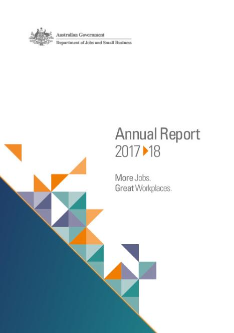 Department Jobs and Small Business Annual Report 2017 18 Department of Education Australian Government