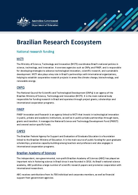 Brazilian Research Ecosystem Factsheet.pdf