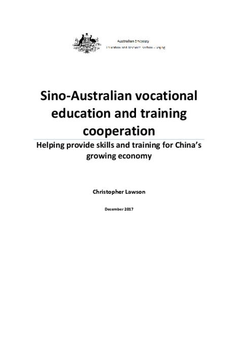 Sino-Australian vocational education and training cooperation.pdf