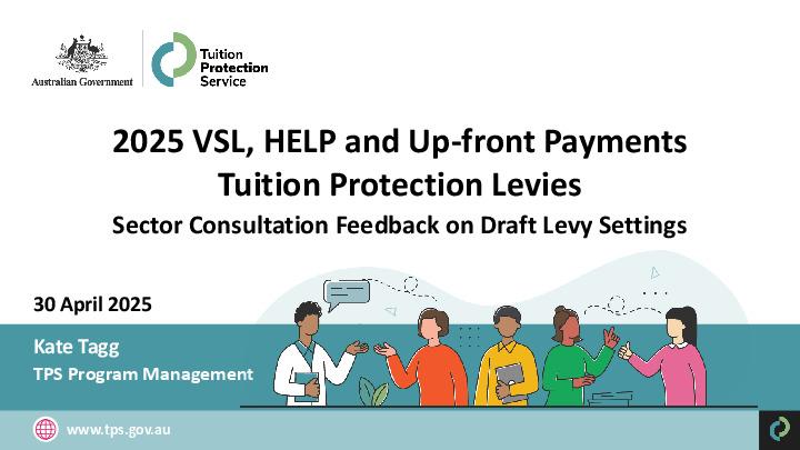 2025 Domestic Tuition Protection Levies Consultation - Feedback Webinar Slides.pdf