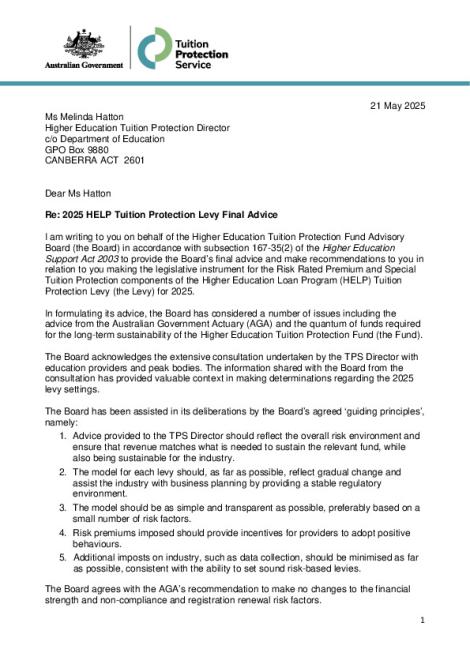 Final Board Advice to TPS Director on 2025 HELP Levy Settings.pdf