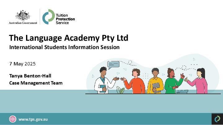 The Language Academy - International Students Information Session Slides.pdf