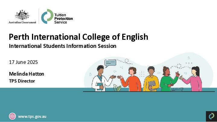 Perth International College of English - International Students Information Session Slides.pdf
