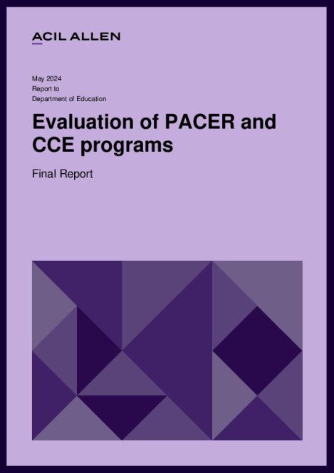 ACIL Allen - Evaluation of PACER and CCE .PDF
