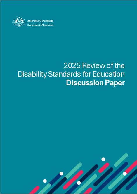 2025 Review of the Disability Standards for Education Discussion Paper.pdf
