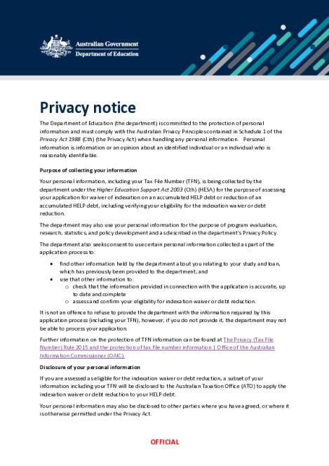Privacy Notice Very Remote Teachers Applicant Portal.pdf