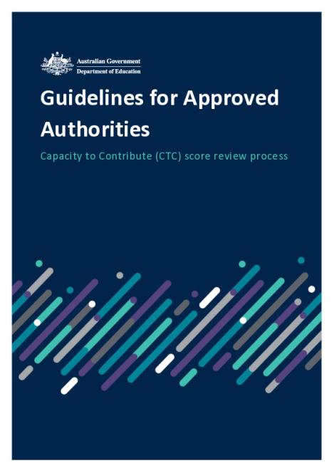 CTC score review Guidelines for Approved Authorities - revised 2025 update.pdf