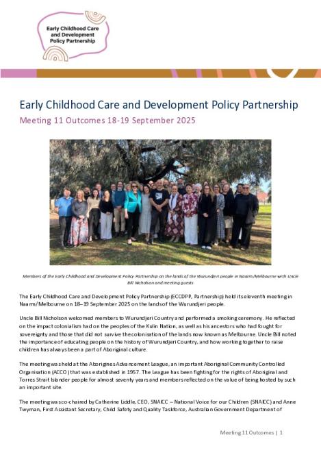 ECCDPP Meeting 11 Outcomes.pdf