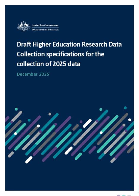 Draft HERDC specifications for the collection of 2025 data.pdf