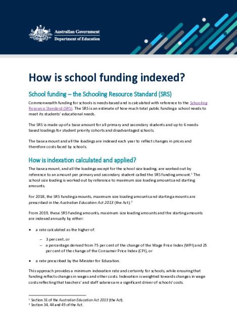 How is school funding indexed.pdf
