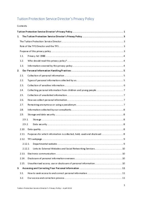 Tuition Protection Service Director Privacy Policy- April 21.pdf