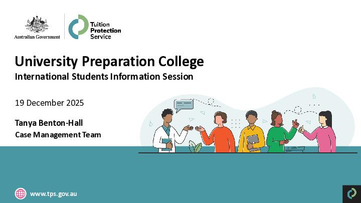 University Preparation College - International Students Information Session Slides.pdf