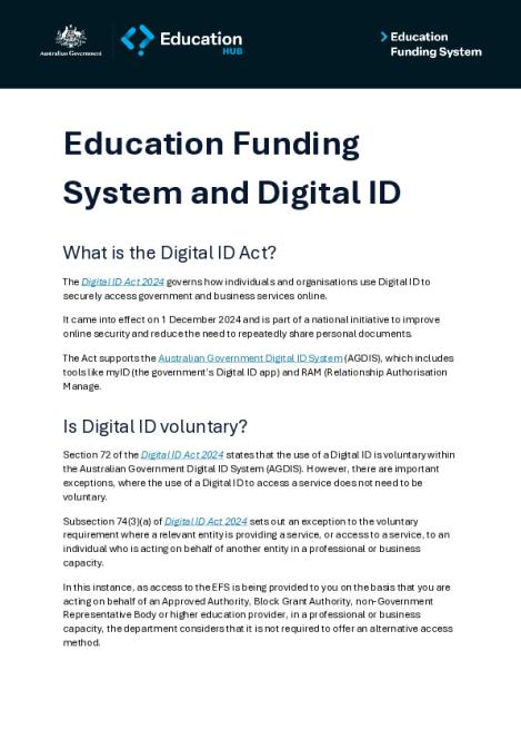Education Funding System and Digital ID.pdf