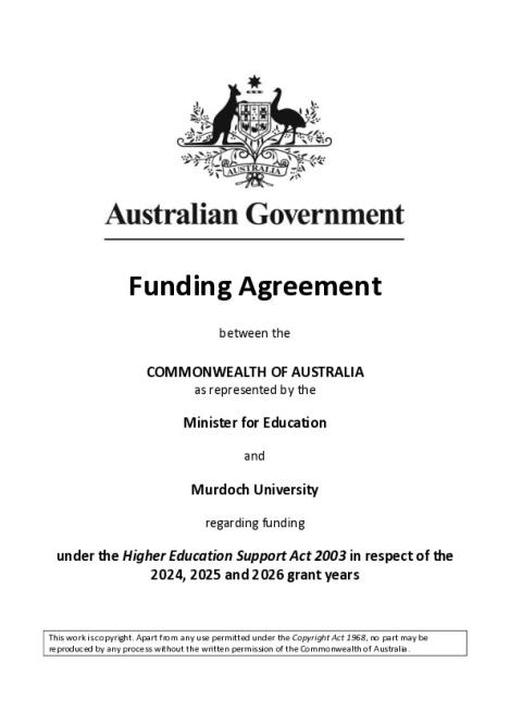 Murdoch University 2024-2026 CGS Funding Agreement.pdf