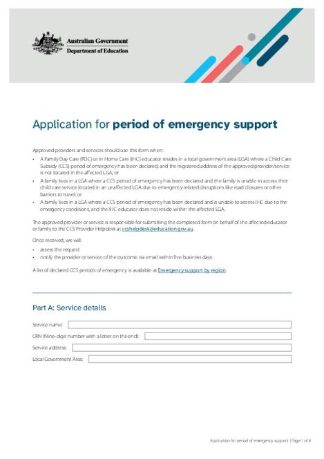Attachment A - Emergency Event Application Form.pdf