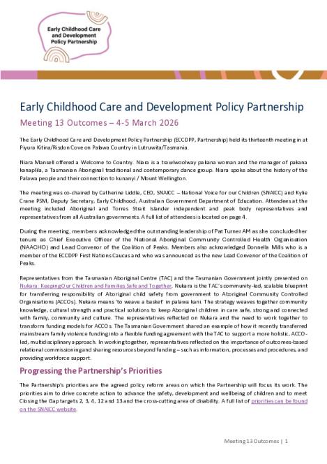 ECCDPP Meeting 13 Outcomes.pdf