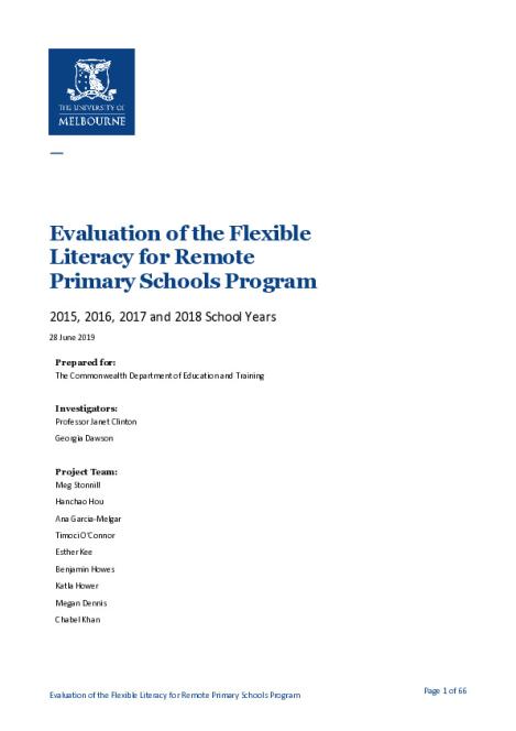 Evaluation of the Flexible Literacy Program 2019 report_0.pdf