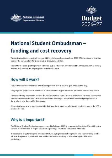 2026-27 Budget factsheet - NSO funding and cost recovery.pdf