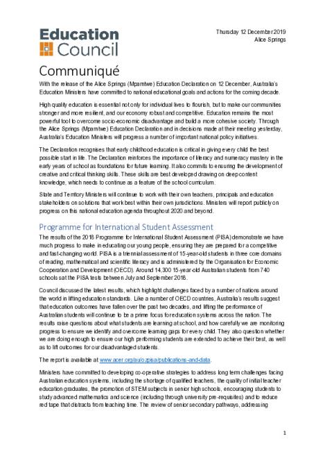 Education Council Communique - 12 December 2019.pdf
