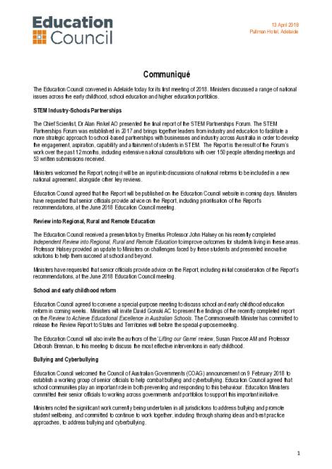 Education Council Communique 13 April 2018.pdf