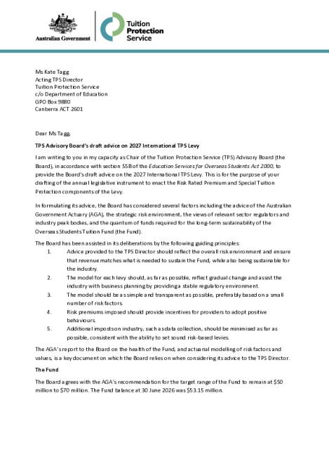 Draft Board Advice to TPS Director on 2027 International TPS Levy Settings.pdf