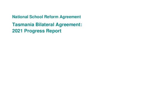 Tasmania 2021 Bilateral Progress Report.pdf