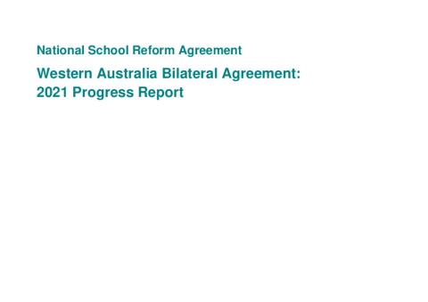 Western Australia 2021 Bilateral Progress Report.pdf