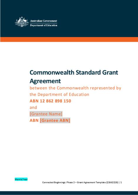 Connected Beginnings Grant Agreement Template - September 2022.pdf
